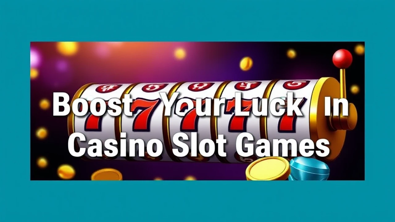 Expert 10 Tips to Boost Your Luck in Casino Slot Games